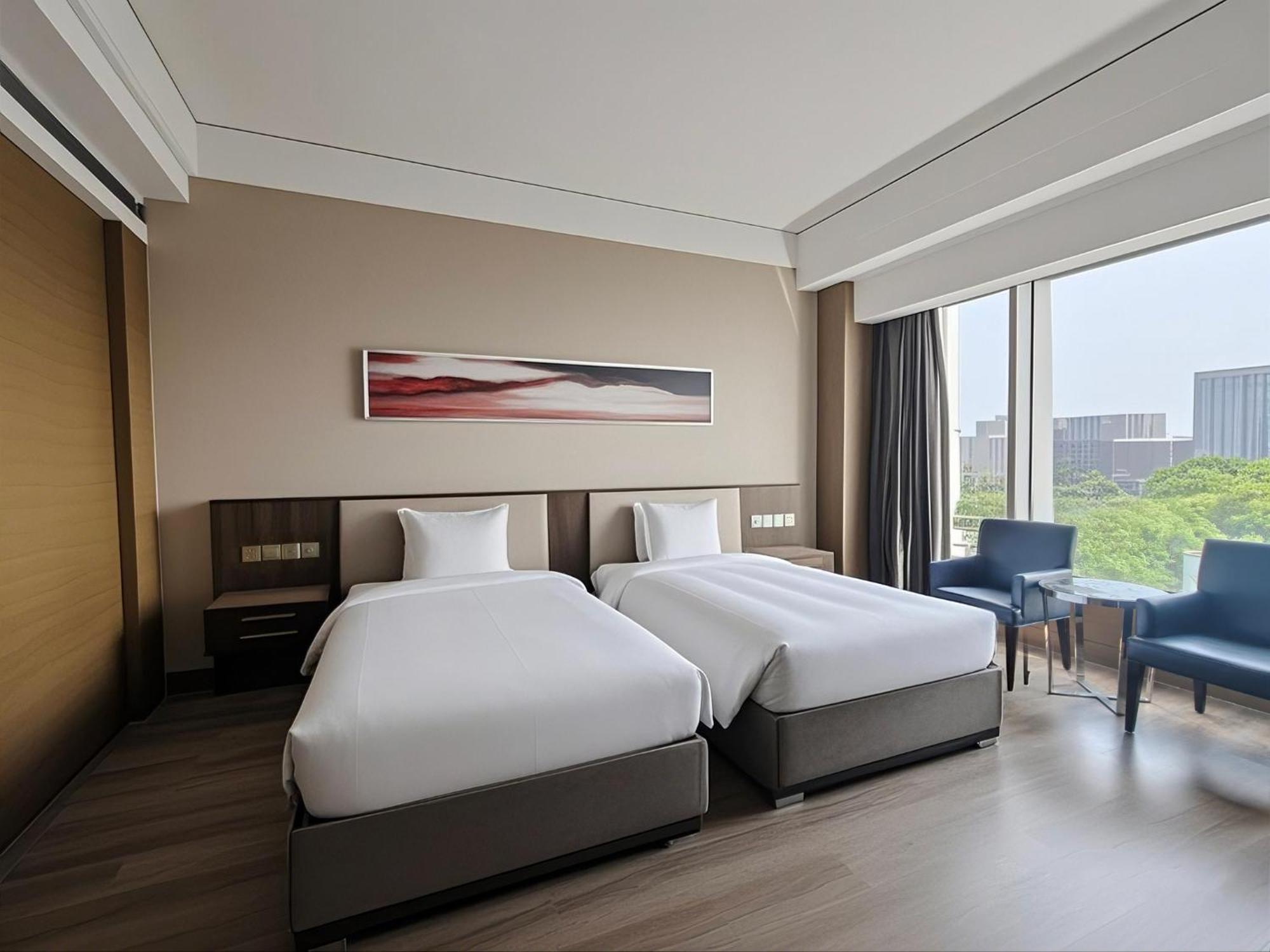 מלון Crowne Plaza Nanjing Jiangning By Ihg מראה חיצוני תמונה